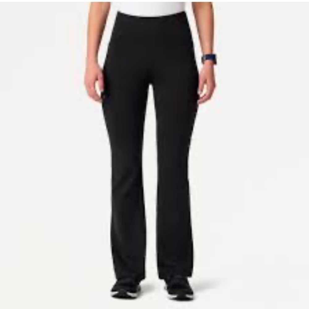 NWT Jaanuu Black ULTRASoft scrub yoga pants size large